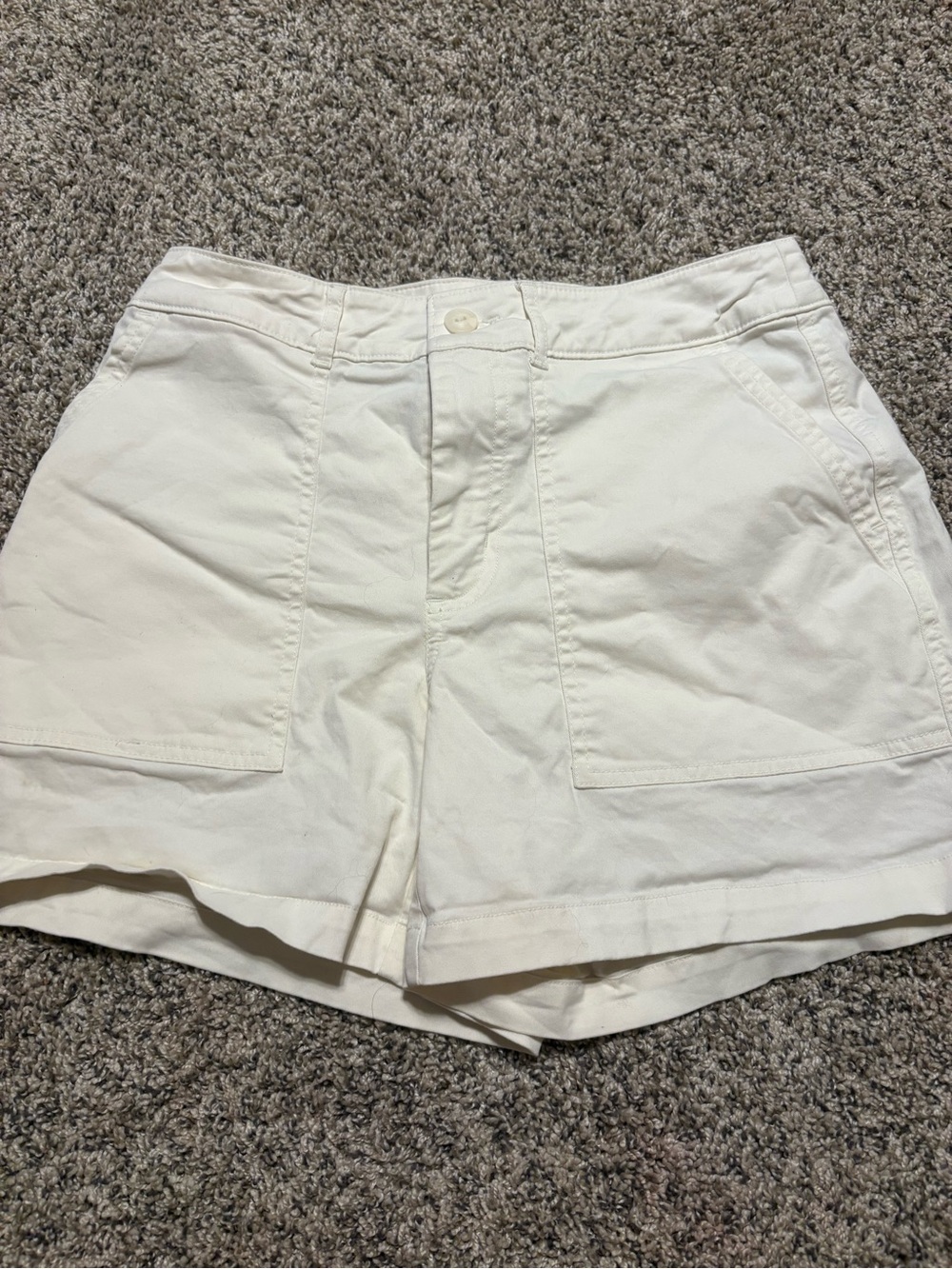 Universal Thread White High-Rise Pocket Shorts
